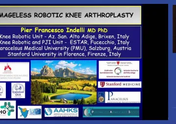 Imageless robotic TKA