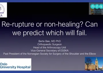 Re-rupture or non-healing. Can we predict which will fail?